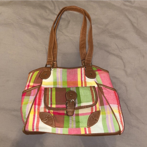 Plaid Purse Shoulder Bag NEW - Picture 1 of 9